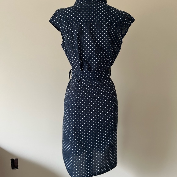 Semi Sheer H&M Polka Dot Shirtdress - Picture 4 of 4